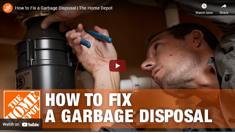 how to unclog garbage disposal